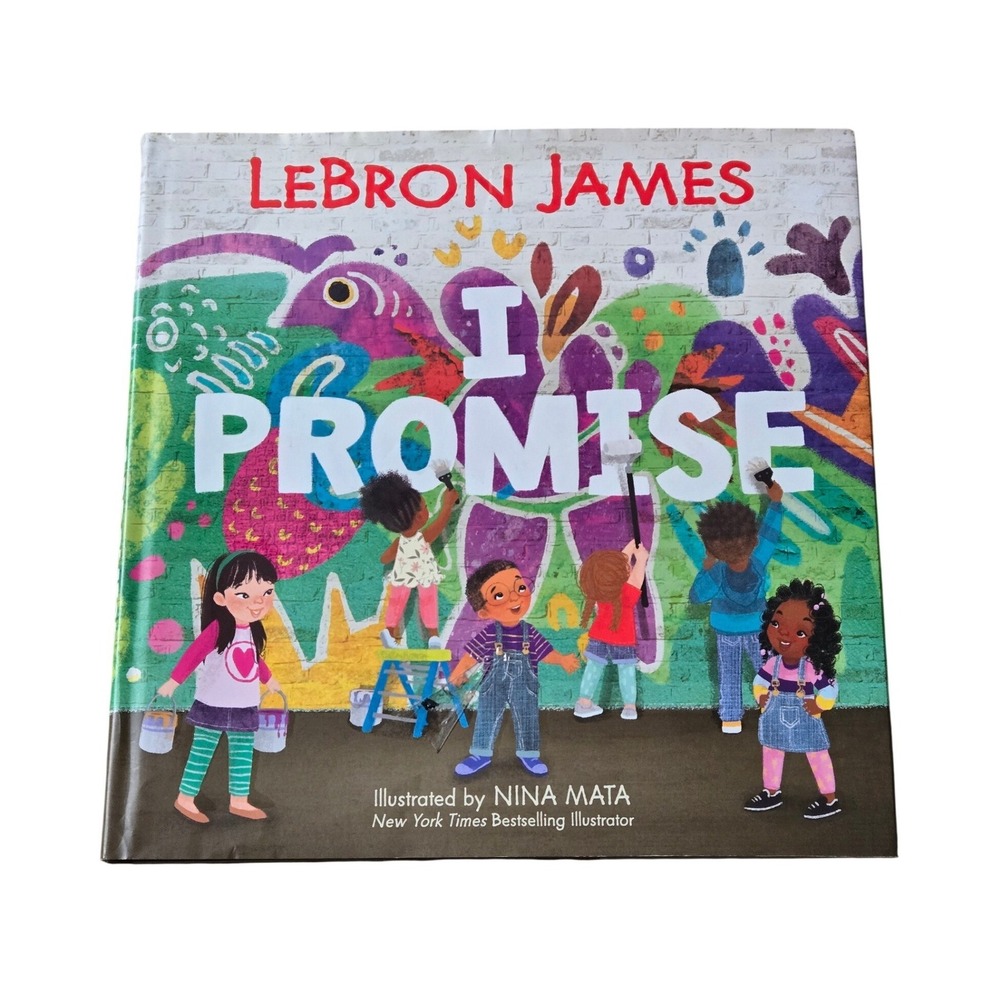 4 Inspiring Kids Books Bundle I Promise Trombone Shorty Woodson LeBron HC